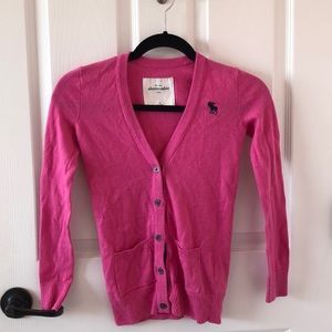 Pink Abercrombie Long-Sleeve Top